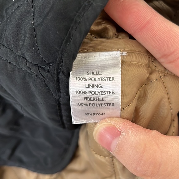 J.Jill Black Quilted Button Down Lightweight Vest Size Large - Picture 7 of 10